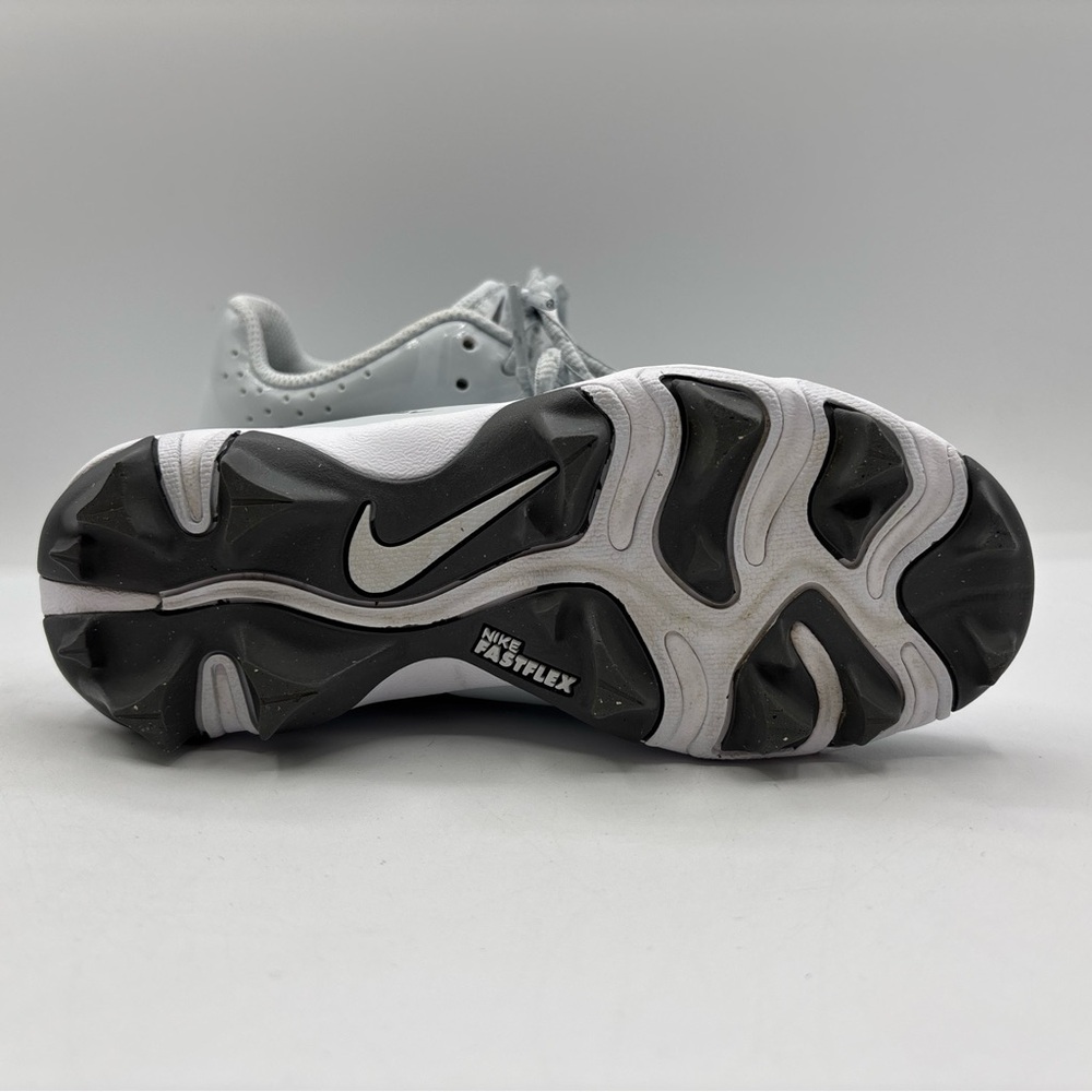 Nike Hyperdiamond 4 Keystone Big Kids White S: 13C FZ0919-002 Softball Cleats - Picture 14 of 16
